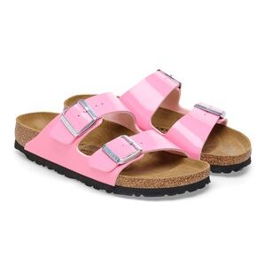 Birkenstock Arizona Patent Candy Pink Size 39